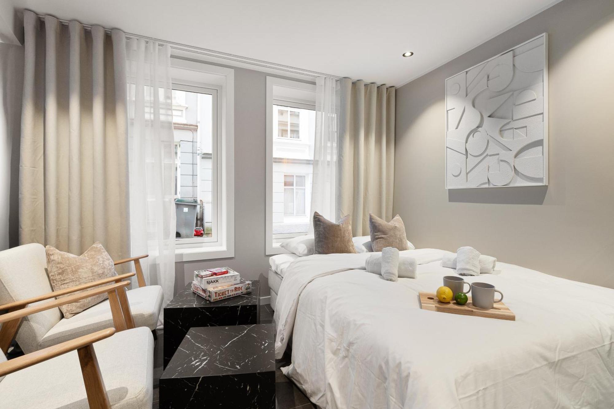 Renovated Jan 24 - Queen Beds - Behind Bryggen Bergen Exteriér fotografie